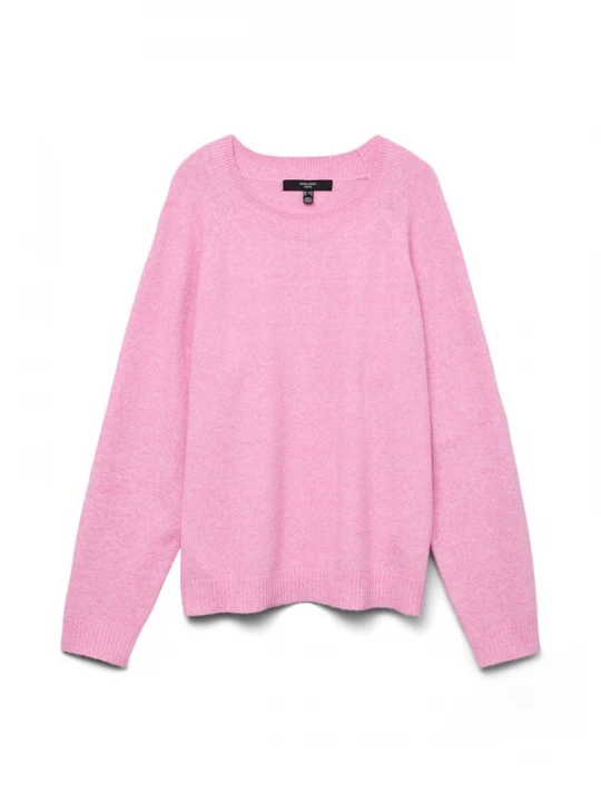 Foto van product Vero Moda Curve Trui 'VMCDOFFY' lichtroze