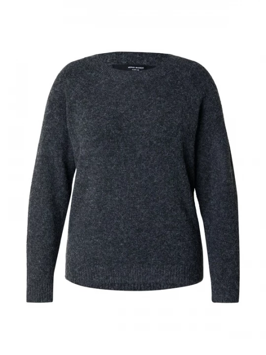 Foto van product Vero Moda Curve Trui 'VMCDOFFY' zwart gemêleerd