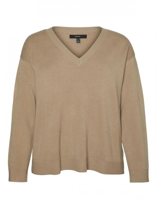 Foto van product Vero Moda Curve Trui 'VMCGOLD' brokaat
