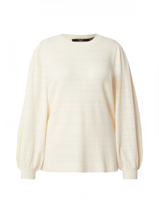 Foto van product Vero Moda Curve Trui 'VMCLimone' wolwit