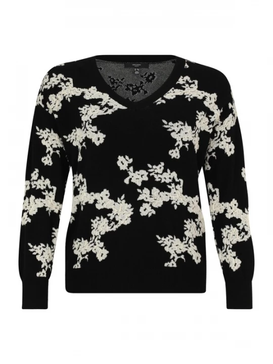 Foto van product Vero Moda Curve Trui 'VMCNancy' crème / zwart
