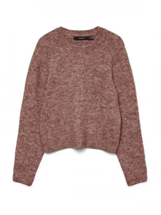 Foto van product Vero Moda Curve Trui 'VMCNOVAH' bruin gemêleerd