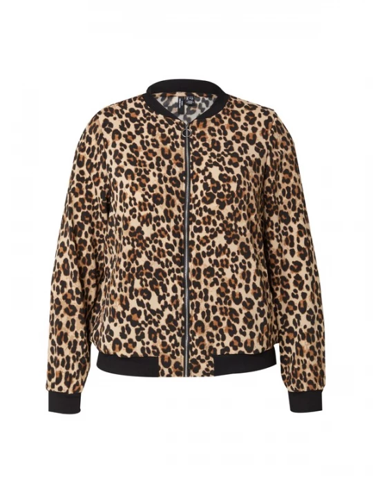 Foto van product Vero Moda Curve Tussenjas beige / bruin / zwart
