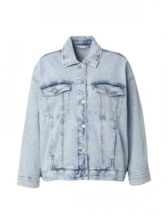 Foto van product Vero Moda Curve Tussenjas 'VMCTessa' blauw denim