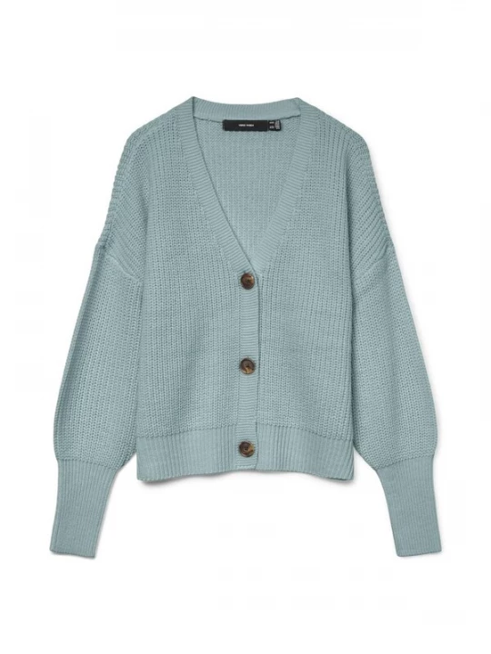 Foto van product VERO MODA Gebreid vest 'Lea' mintgroen