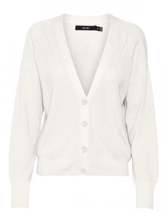 Foto van product VERO MODA Gebreid vest 'New Lexsun' wit