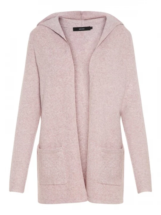 Foto van product VERO MODA Gebreid vest 'VMDoffy' poederroze