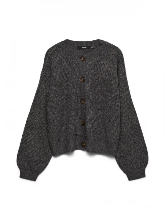 Foto van product VERO MODA Gebreid vest 'VMLea' antraciet