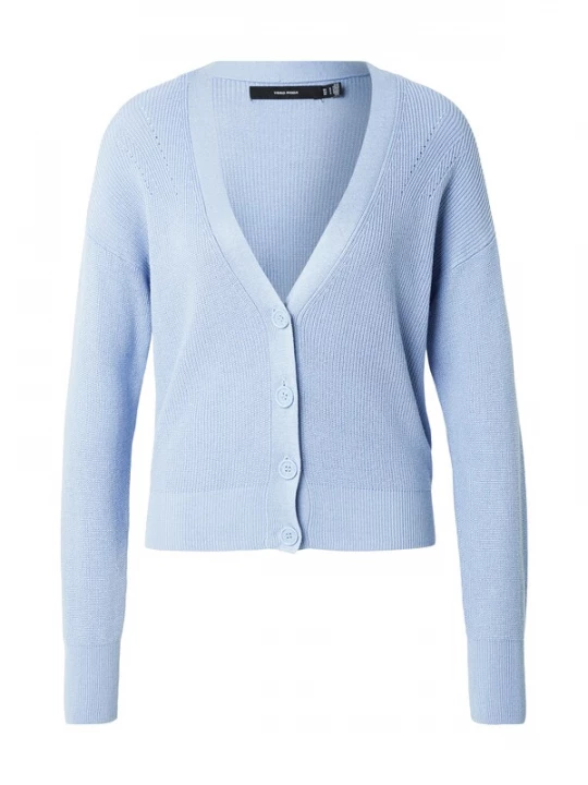 Foto van product VERO MODA Gebreid vest 'VMNew Lexsun' lichtblauw