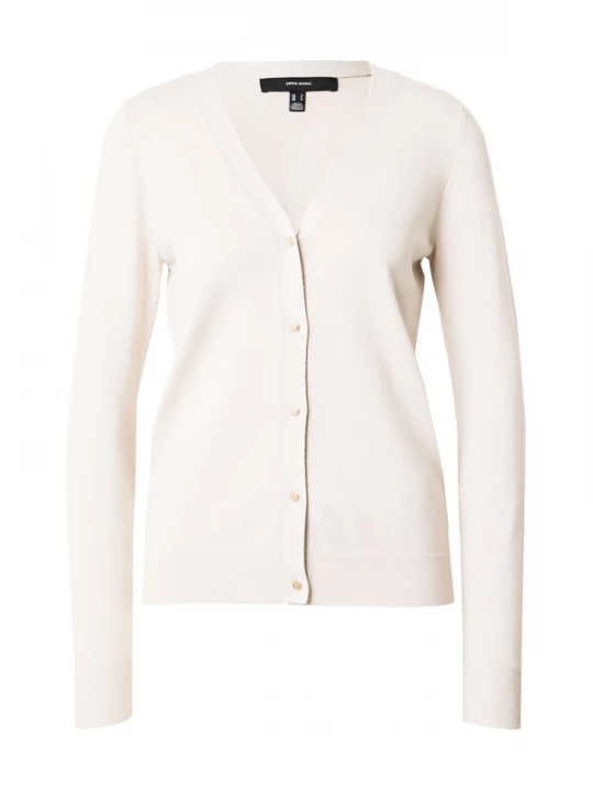Foto van product VERO MODA Gebreid vest 'VMSilje' beige
