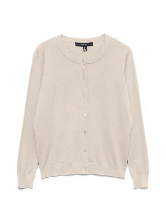 Foto van product VERO MODA Gebreid vest 'VMSilje' lichtbeige
