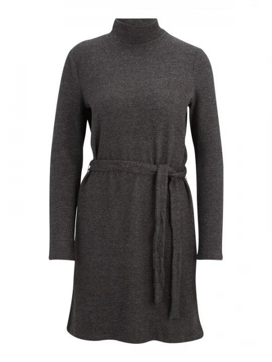 Foto van product VERO MODA Gebreide jurk 'Bella' zwart gemêleerd