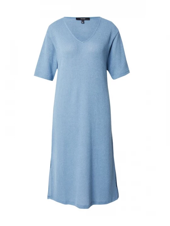 Foto van product VERO MODA Gebreide jurk 'EDDIE' lichtblauw