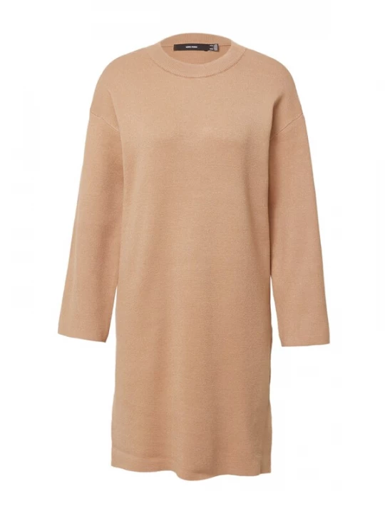 Foto van product VERO MODA Gebreide jurk 'GOLD' lichtbeige