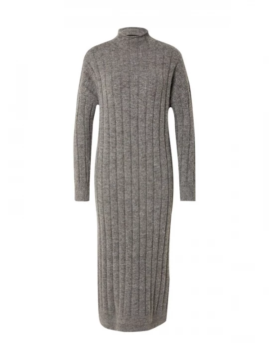 Foto van product VERO MODA Gebreide jurk grijs gemêleerd