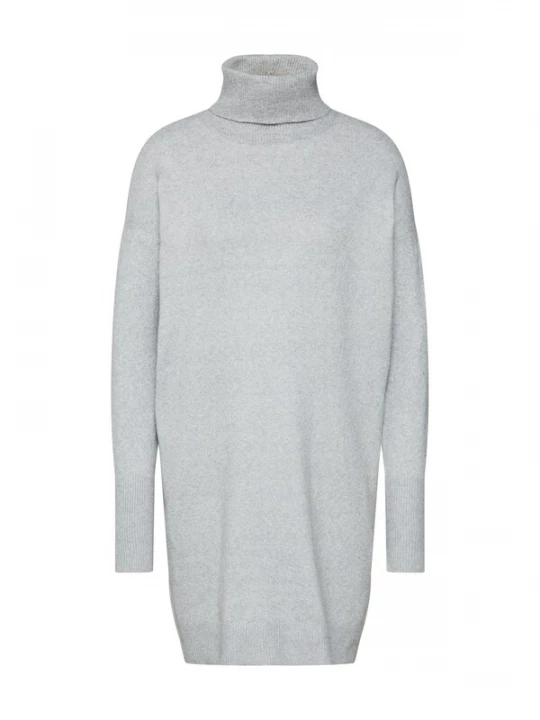 Foto van product VERO MODA Gebreide jurk lichtgrijs