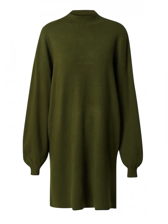 Foto van product VERO MODA Gebreide jurk 'Nancy' olijfgroen