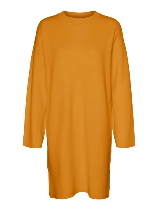 Foto van product VERO MODA Gebreide jurk oranje