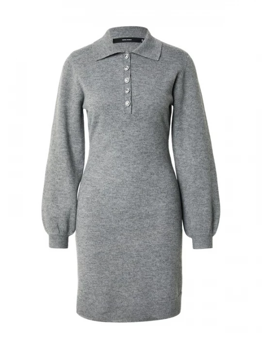 Foto van product VERO MODA Gebreide jurk 'VMArlet' grijs