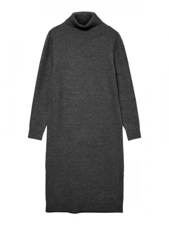 Foto van product VERO MODA Gebreide jurk 'VMBOOM' donkergrijs