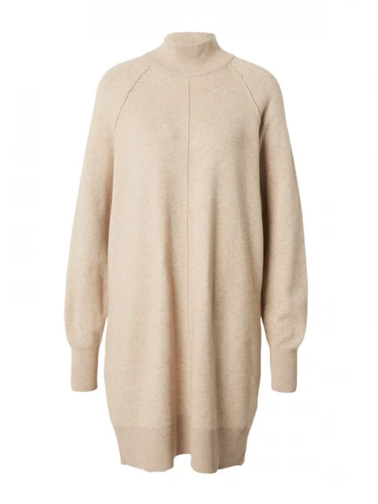 Foto van product VERO MODA Gebreide jurk 'VMGOLD LINK' beige gemêleerd
