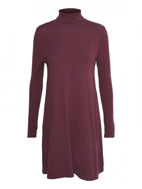 Foto van product VERO MODA Gebreide jurk 'VMHappiness' donkerlila