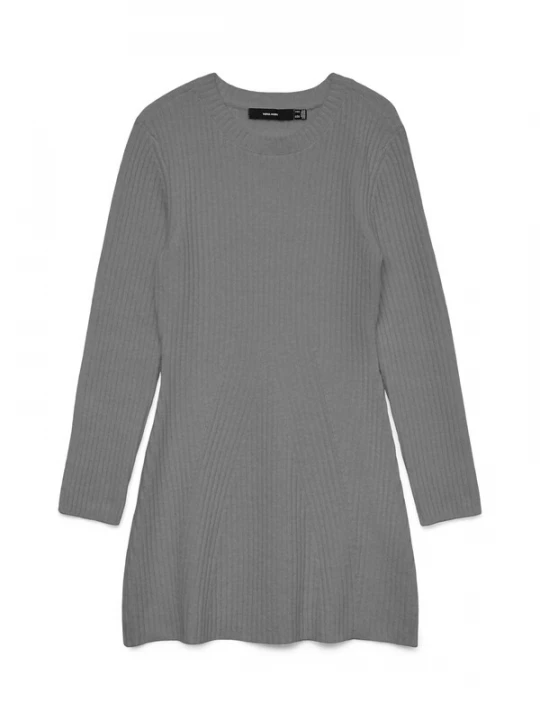 Foto van product VERO MODA Gebreide jurk 'VMJosanna' grijs gemêleerd