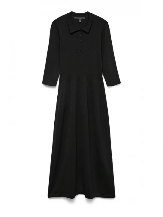 Foto van product VERO MODA Gebreide jurk 'VMSilla' zwart