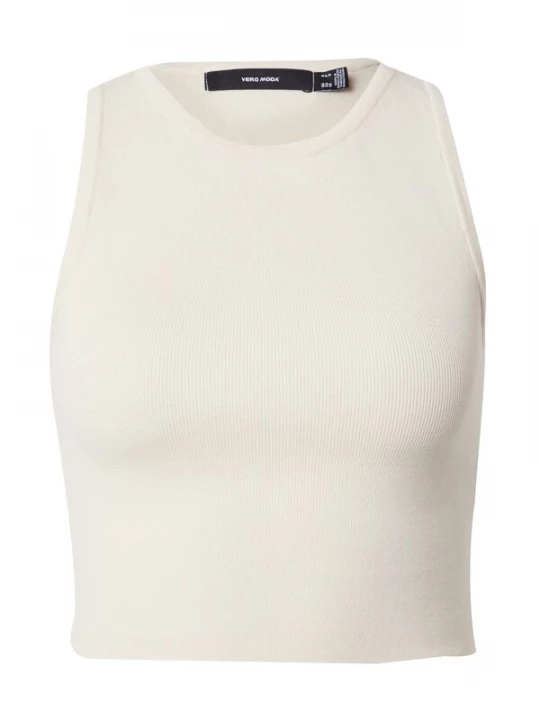 Foto van product VERO MODA Gebreide top 'VMGINNY' crème