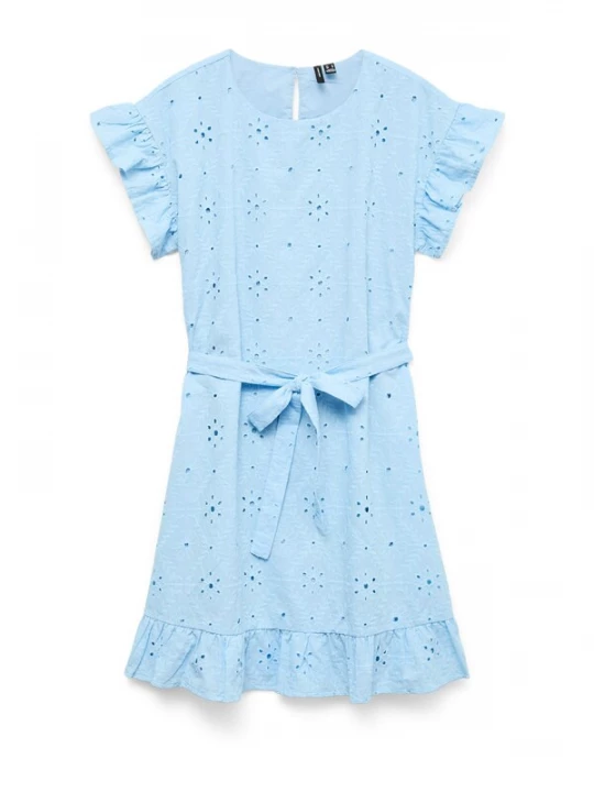 Foto van product Vero Moda Girl Jurk 'VMEliza' lichtblauw