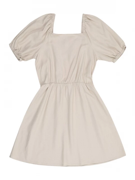 Foto van product Vero Moda Girl Jurk 'VMMYMILO' champagne