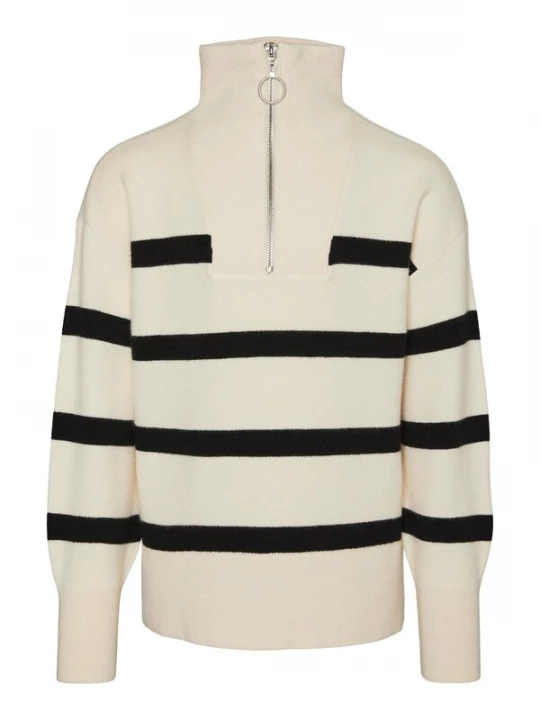 Foto van product Vero Moda Girl Trui 'VMSABA' crème / zwart
