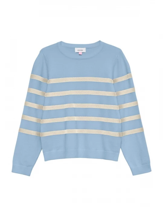 Foto van product Vero Moda Girl Trui 'VMSaba' lichtblauw / zilver