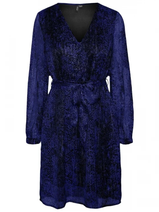 Foto van product VERO MODA Jurk '1027875' blauw gemêleerd