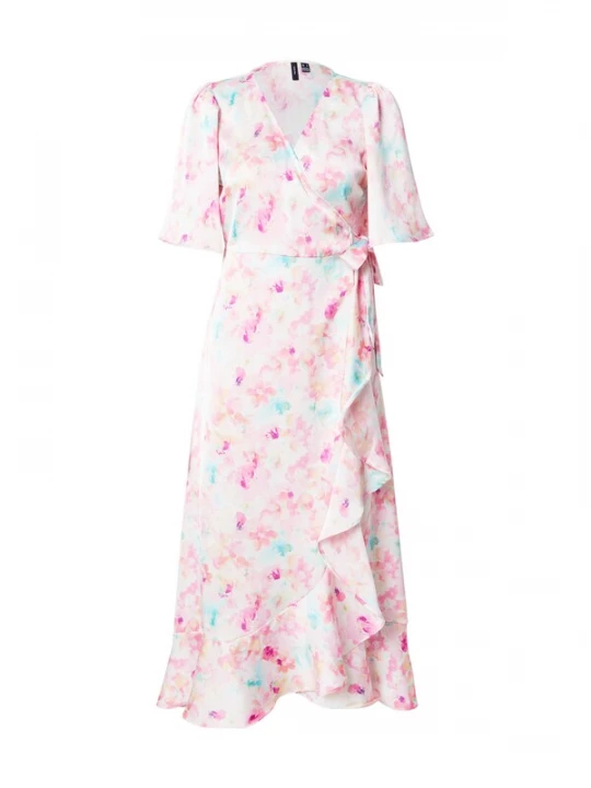Foto van product VERO MODA Jurk aqua / orchidee / rosa / wit