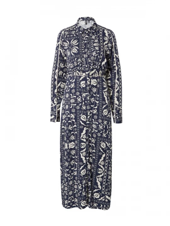 Foto van product VERO MODA Jurk 'Gidde Aya' beige / navy
