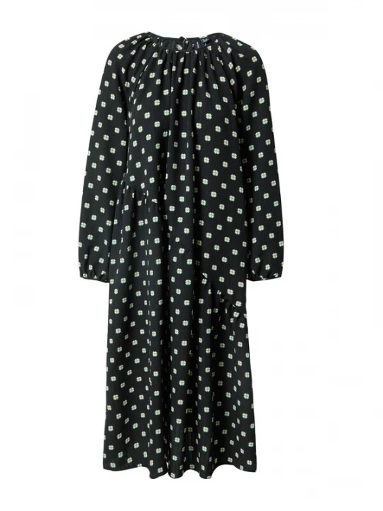 Foto van product VERO MODA Jurk 'GINA' mintgroen / zwart / wit