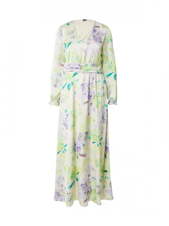 Foto van product VERO MODA Jurk 'HONEY' smaragd / pastelgroen / lichtgroen / violetblauw