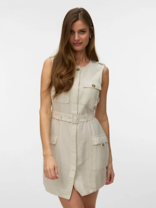 Foto van product VERO MODA Jurk 'Josephine' beige