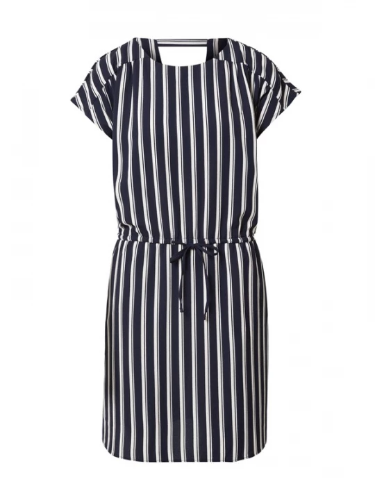 Foto van product VERO MODA Jurk 'Sasha Bali' navy / wit