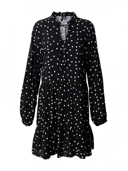 Foto van product VERO MODA Jurk 'SOPHIA' zwart / wit
