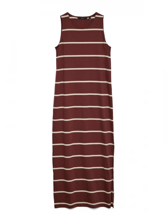 Foto van product VERO MODA Jurk 'VMDINA' crème / bordeaux