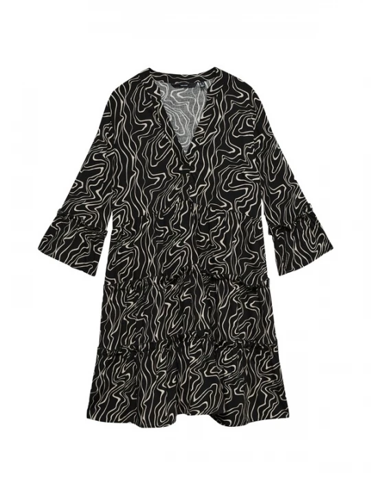 Foto van product VERO MODA Jurk 'VMEASY JOY' crème / zwart