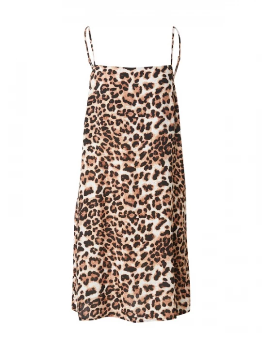 Foto van product VERO MODA Jurk 'VMEASY JOY' donkerbeige / bruin / zwart