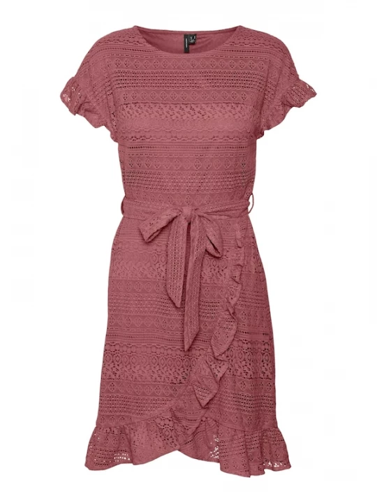 Foto van product VERO MODA Jurk 'VMHONEY' bourgogne