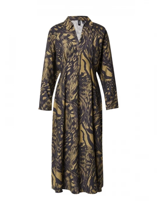 Foto van product VERO MODA Jurk 'VMJOSS' kaki / zwart