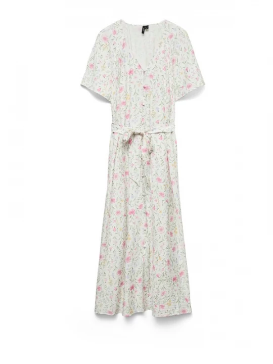 Foto van product VERO MODA Jurk 'VMJuliette' gemengde kleuren / wit