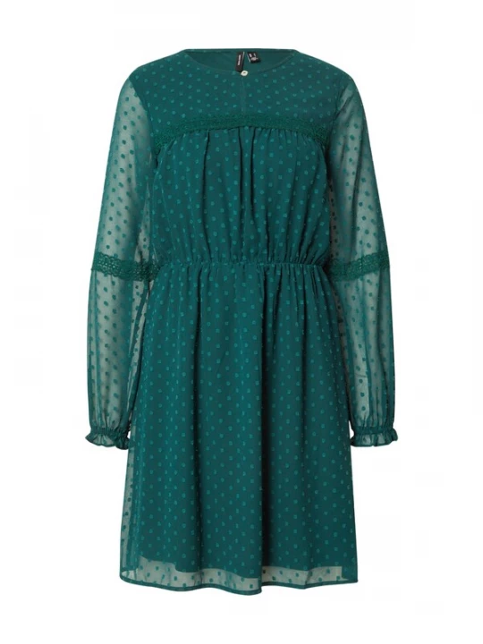 Foto van product VERO MODA Jurk 'VMLIZA' donkergroen