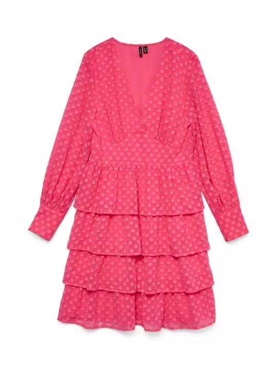Foto van product VERO MODA Jurk 'VMMALOU' magenta