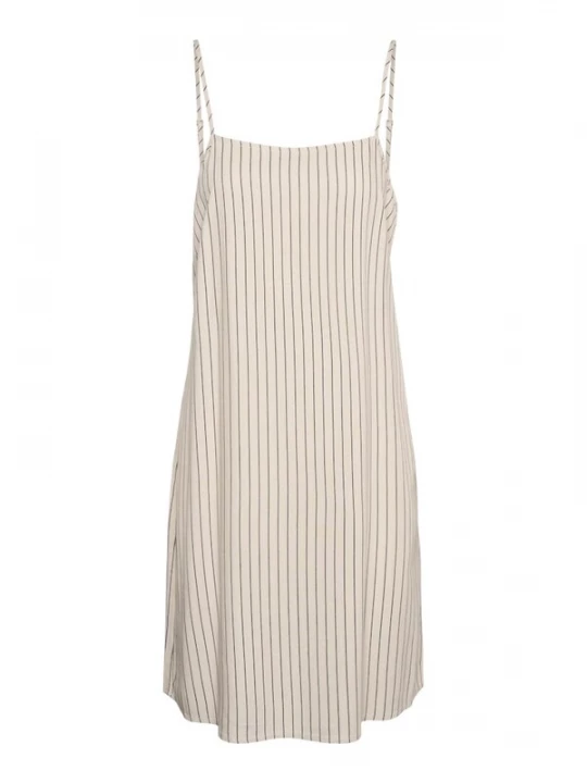 Foto van product VERO MODA Jurk 'VMMYMILO' greige / zwart